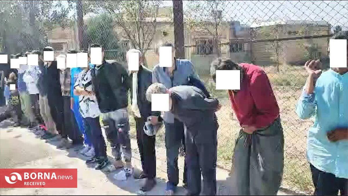 جمع آوری ۱۰۴ معتاد متجاهر در اجرای طرح آرامش در ملارد