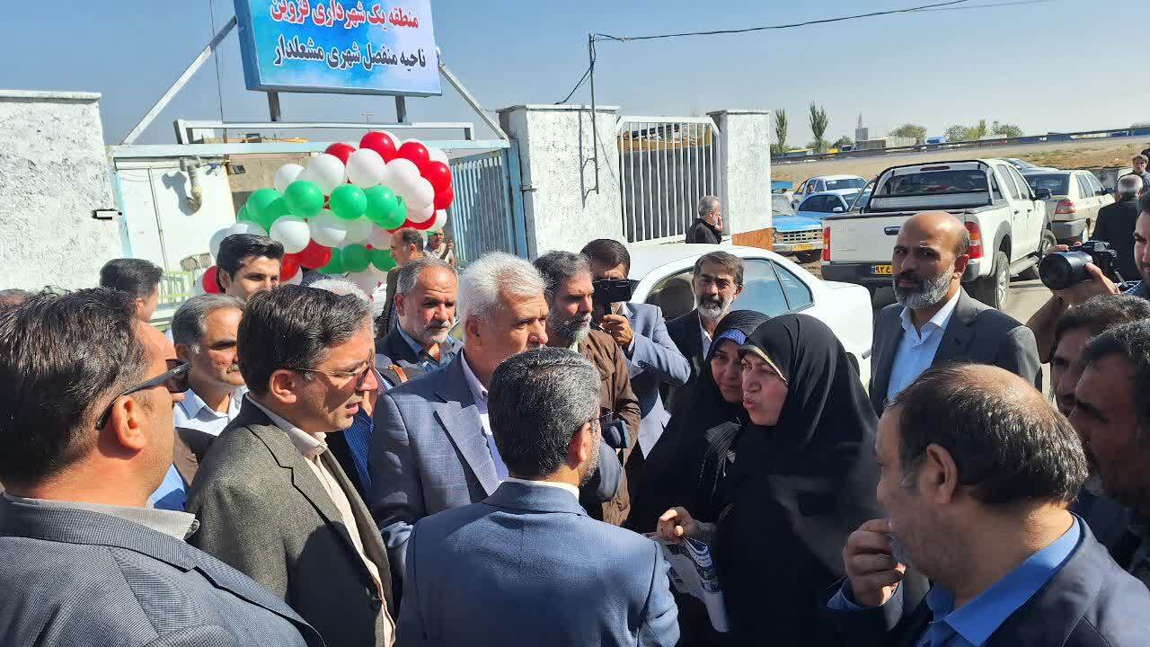 ۷۰ میلیارد تومان پروژه عمرانی در ناحیه منفصل شهری مشعلدار اجرا شده است 