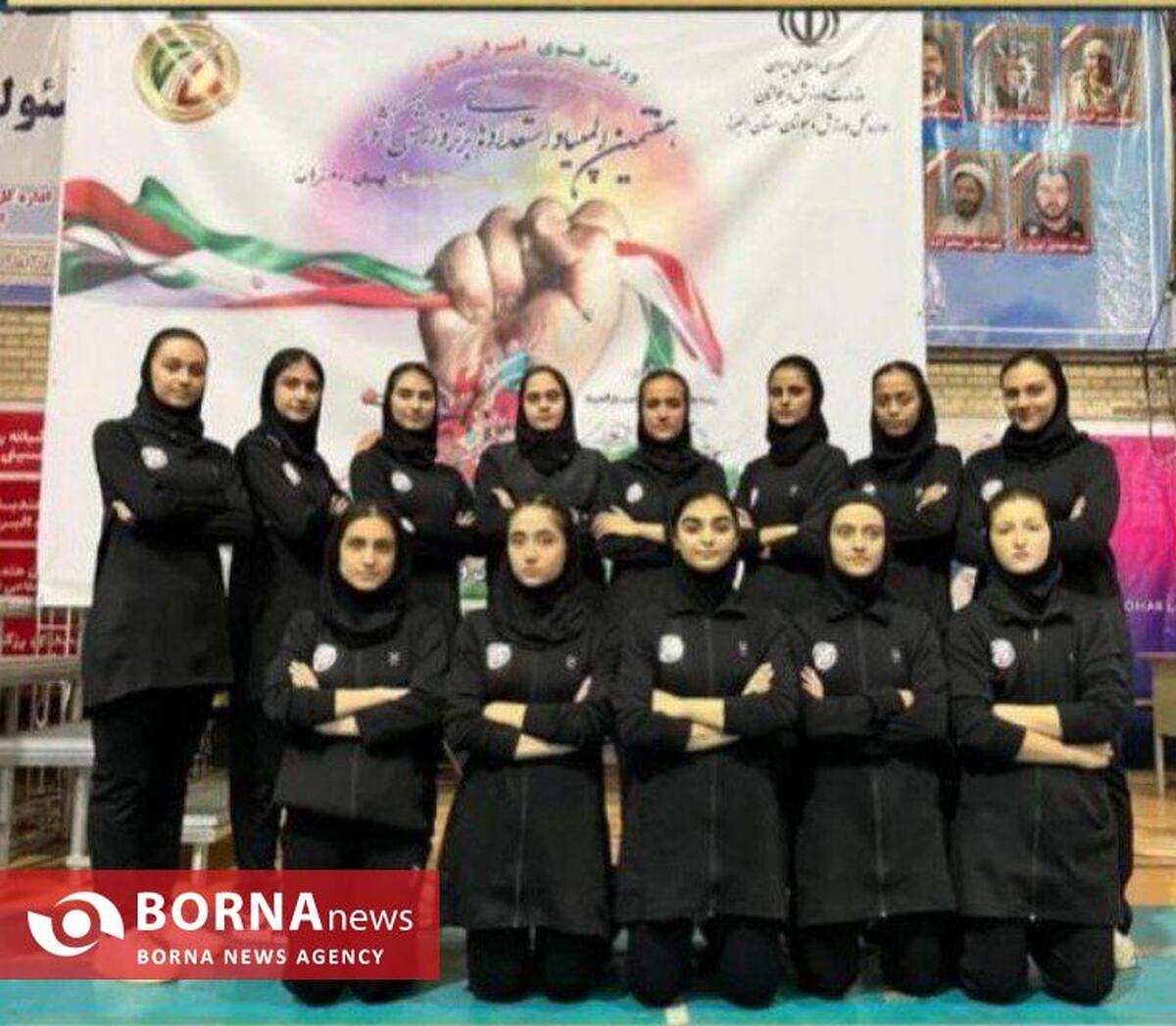 دختران هندبالیست البرزی با اقتدار در صدر جدول گروهی المپیاد استعدادهای برتر قرار گرفتند