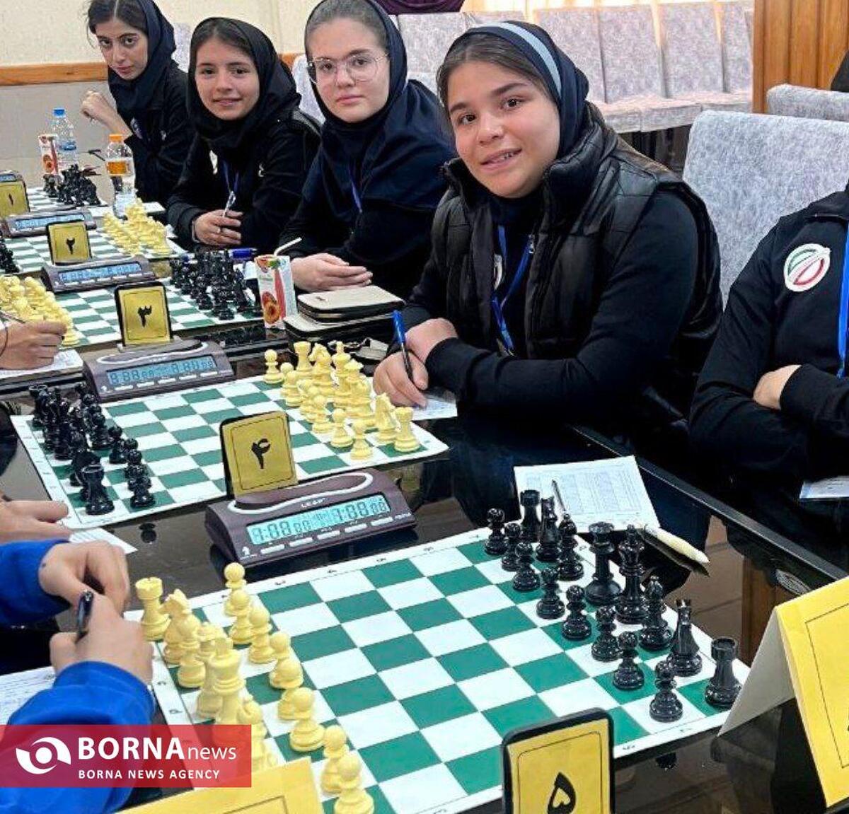 درخشش دختران البرز روی صفحه شطرنج رقابت‌های هفتمین دوره المپیاد استعدادهای برتر