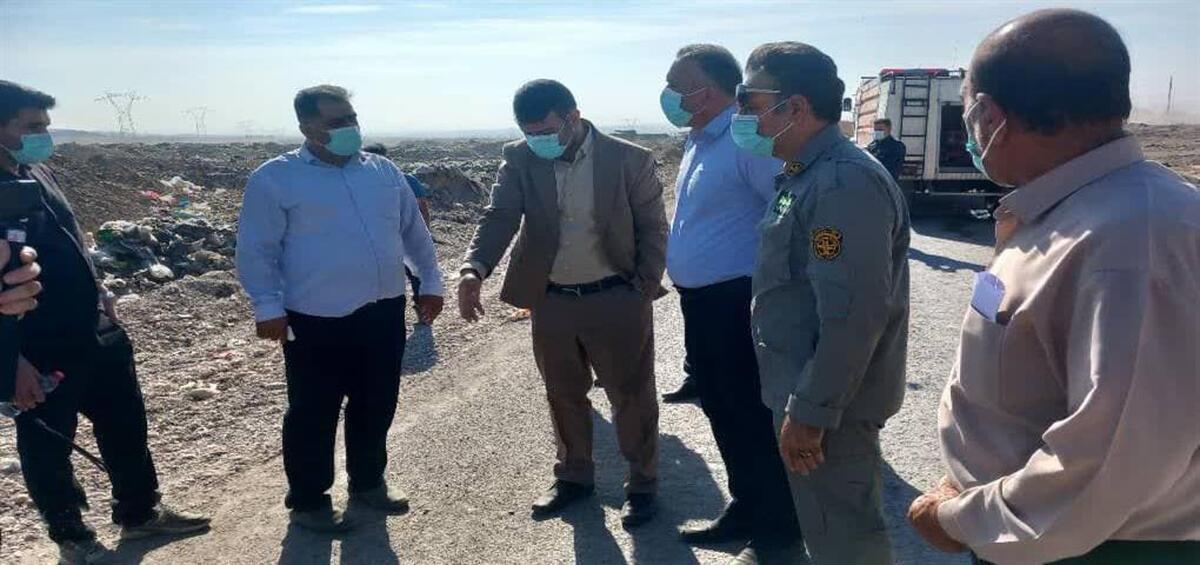 مهلت ۱۰ روزه  دادستان اندیمشک به شهرداری برای تعیین محل مناسب و دفع بهداشتی زباله‌ها