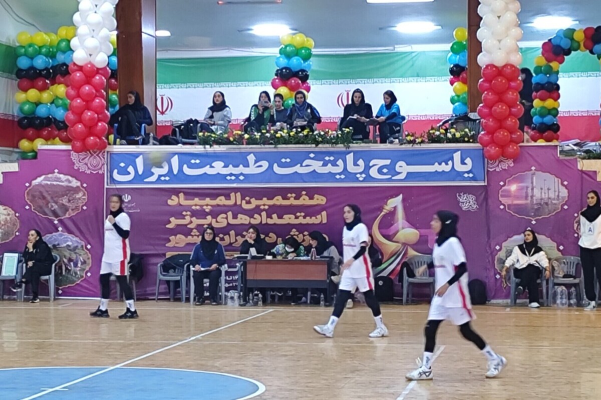 سومین روز هفتمین المپیاد استعداد‌های برتر هندبال دختران کشور در یاسوج