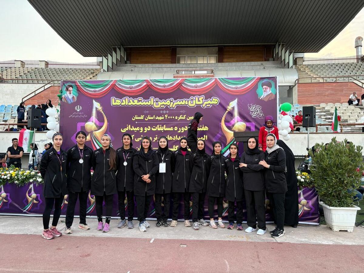 قهرمانی دختران فارس در مسابقات دوومیدانی استعداد های برتر کشور