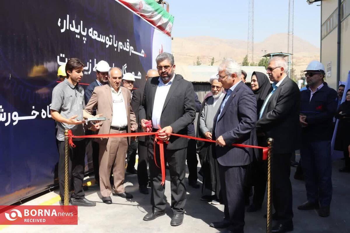 طلوع خورشید انرژی در قدس؛ افتتاح نیروگاه ۷۴۰ کیلوواتی خورشیدی نفت پارس