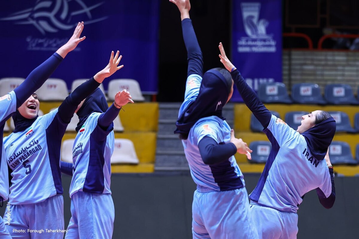 بازی‌های آسیایی جوانان/ دختران والیبال ایران گام اول را محکم برداشتند