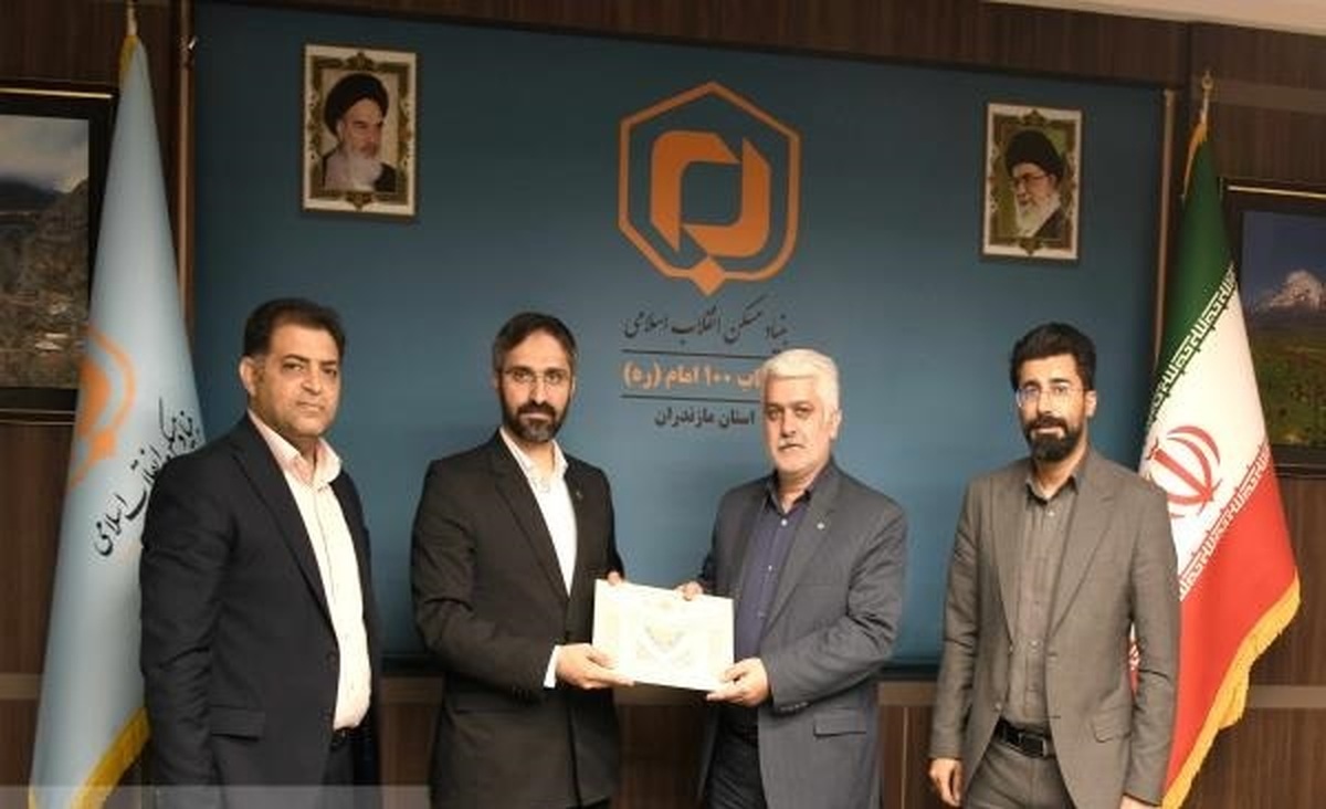 امضای تفاهم‌نامه مشارکت اداره‌کل بنیاد مسکن انقلاب اسلامی مازندران در پروژه‌های عمرانی شهرداری ساری با تأمین ماشین‌آلات