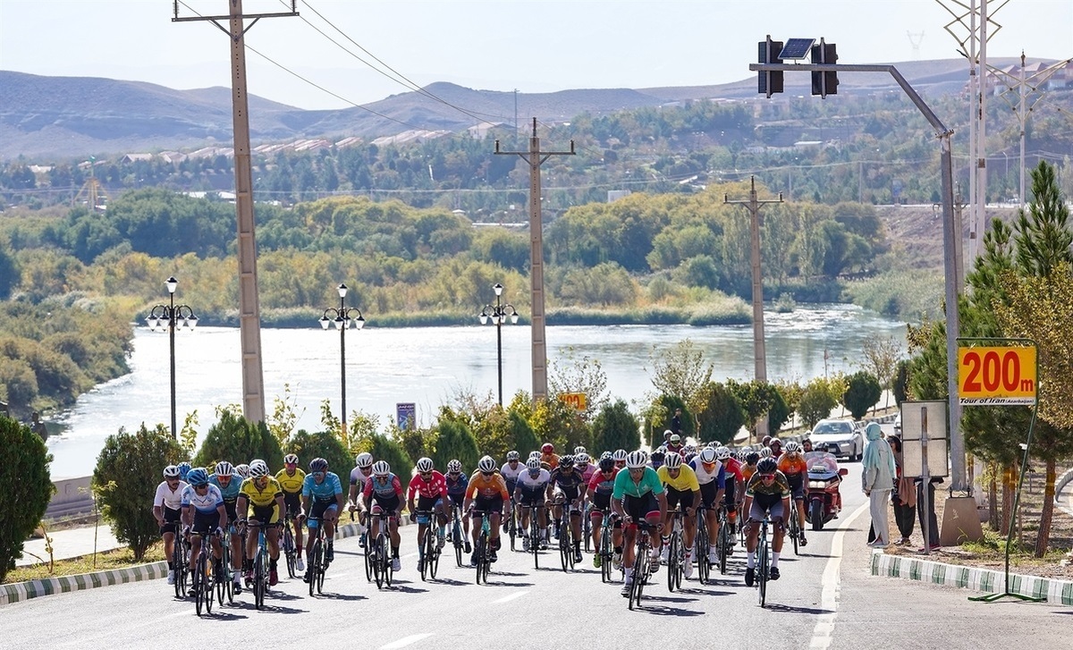 مرحله دوم رقابت های لیگ برتر دوچرخه سواری جاده ای کشور در ارس به پایان رسید