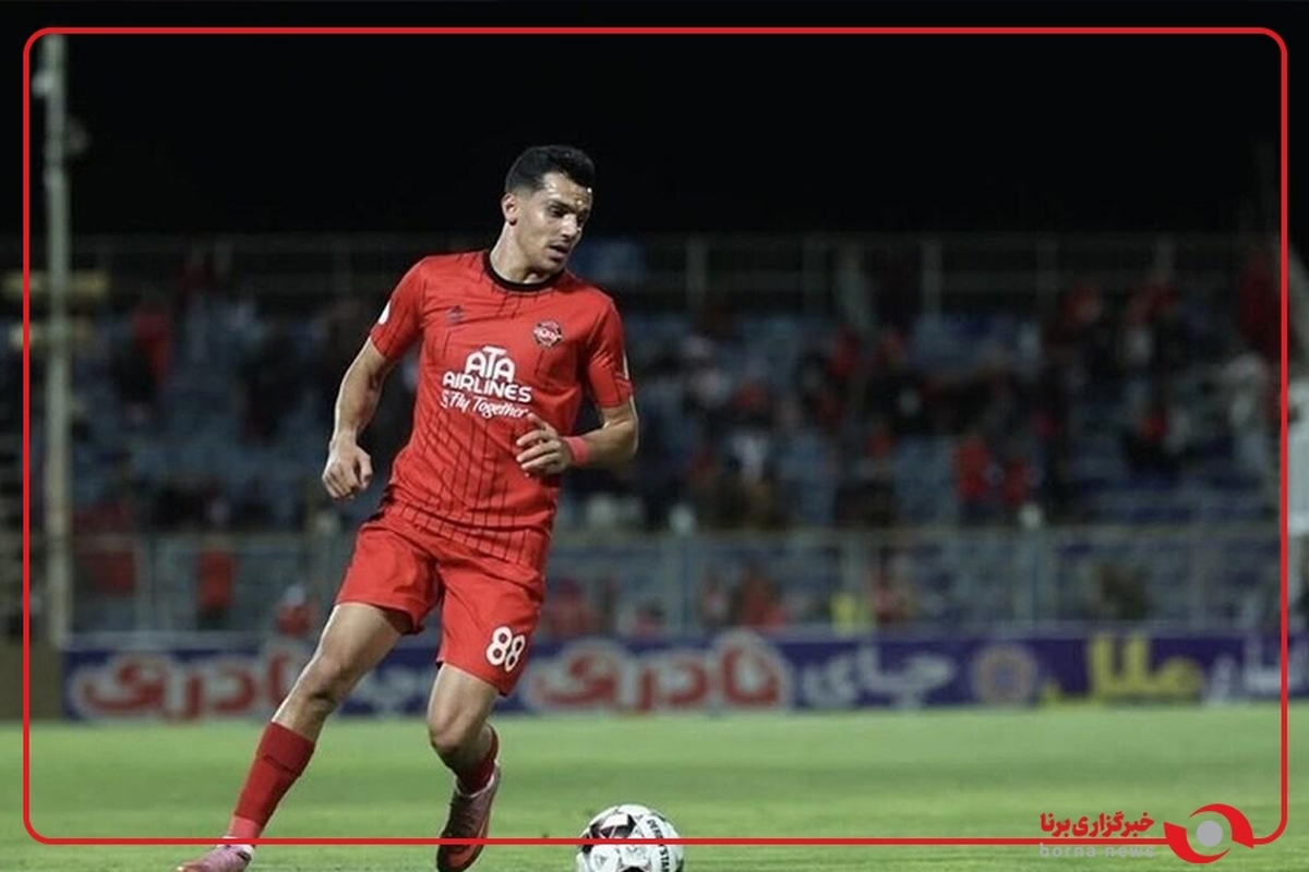 گل پنجم تراکتور توسط زائر کاظمین در دقیقه 84