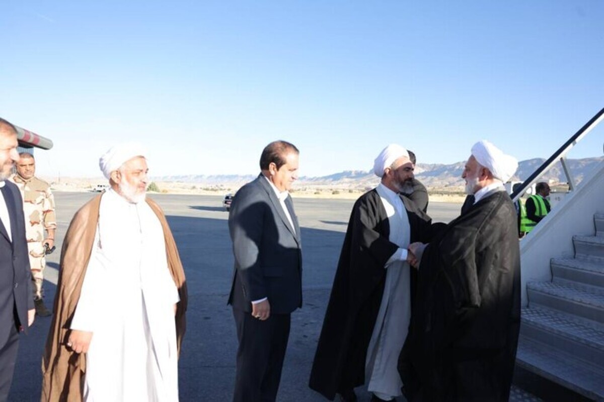 رئیس قوه قضائیه وارد ایلام شد