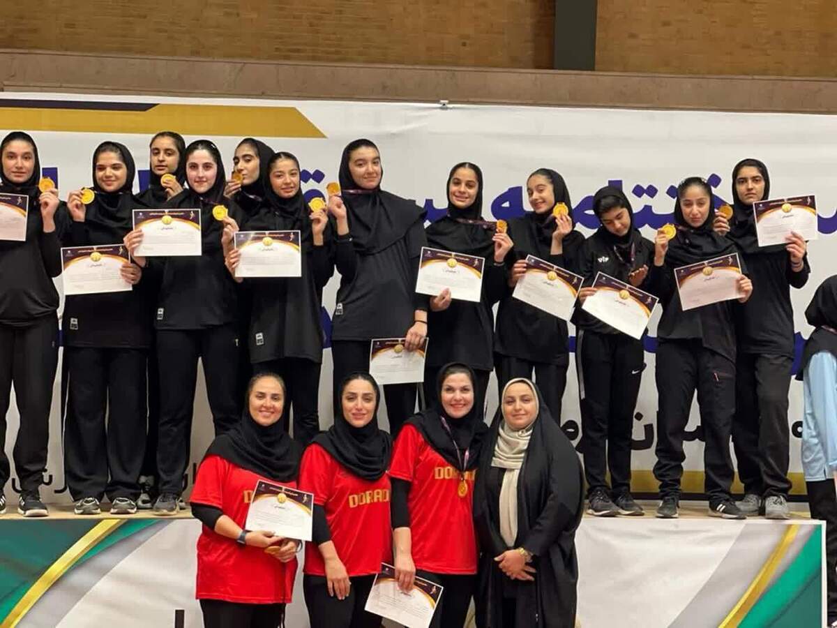 تیم والیبال دختران مازندران فاتح رقابت‌های والیبال المپیاد استعدادهای برتر کشور شد