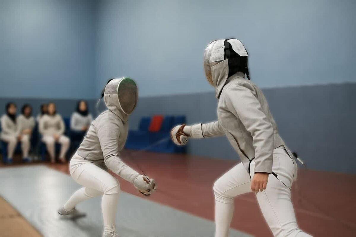 دختران شمشیرباز یزد قهرمان اسلحه سابر المپیاد استعدادهای برتر ایران شد