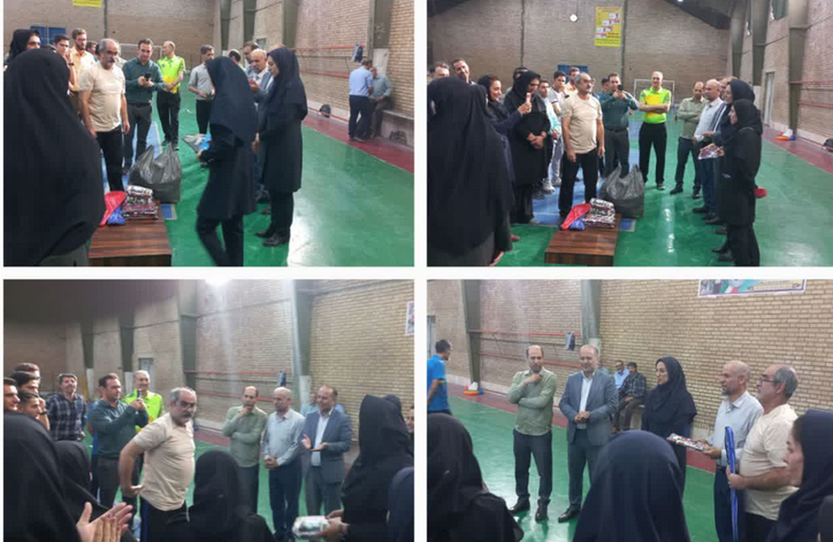 برگزاری مسابقات بازی های بومی و محلی میان کارکنان اداره ورزش و جوانان قزوین