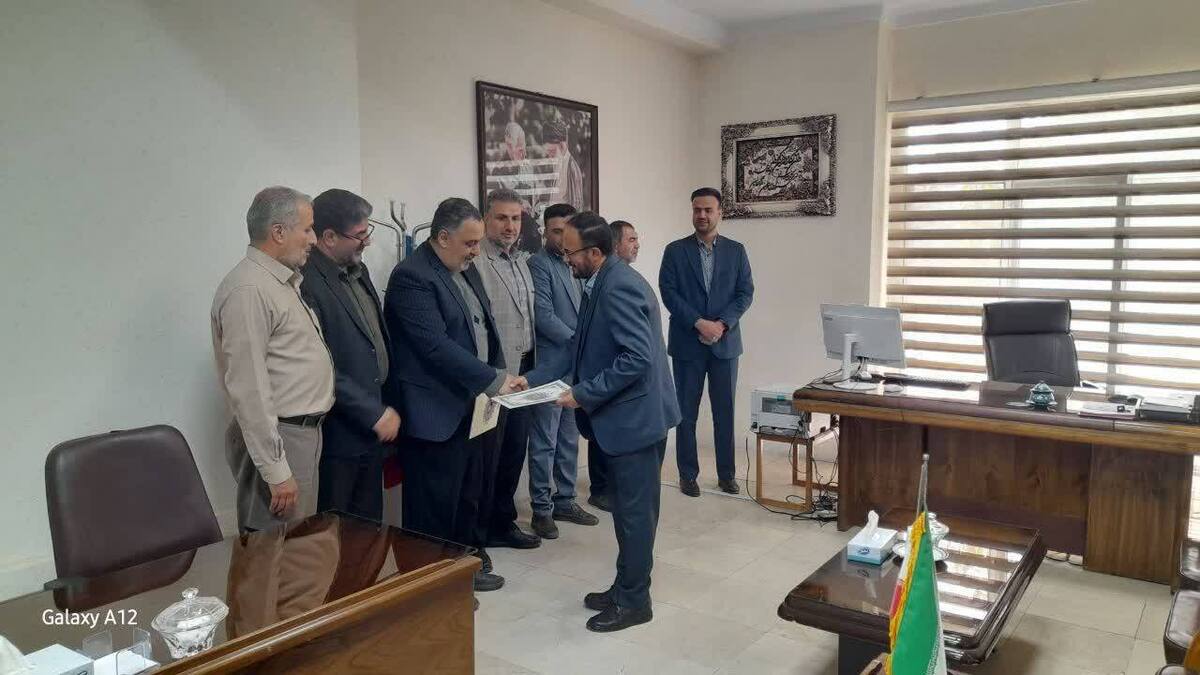 انتصاب سرپرست  اداره آب و فاضلاب شهر اقبالیه شهرستان قزوین