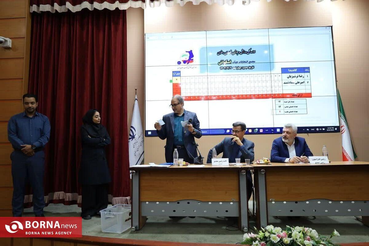 ترشیزیان رئیس هیئت اسکواش خراسان رضوی شد