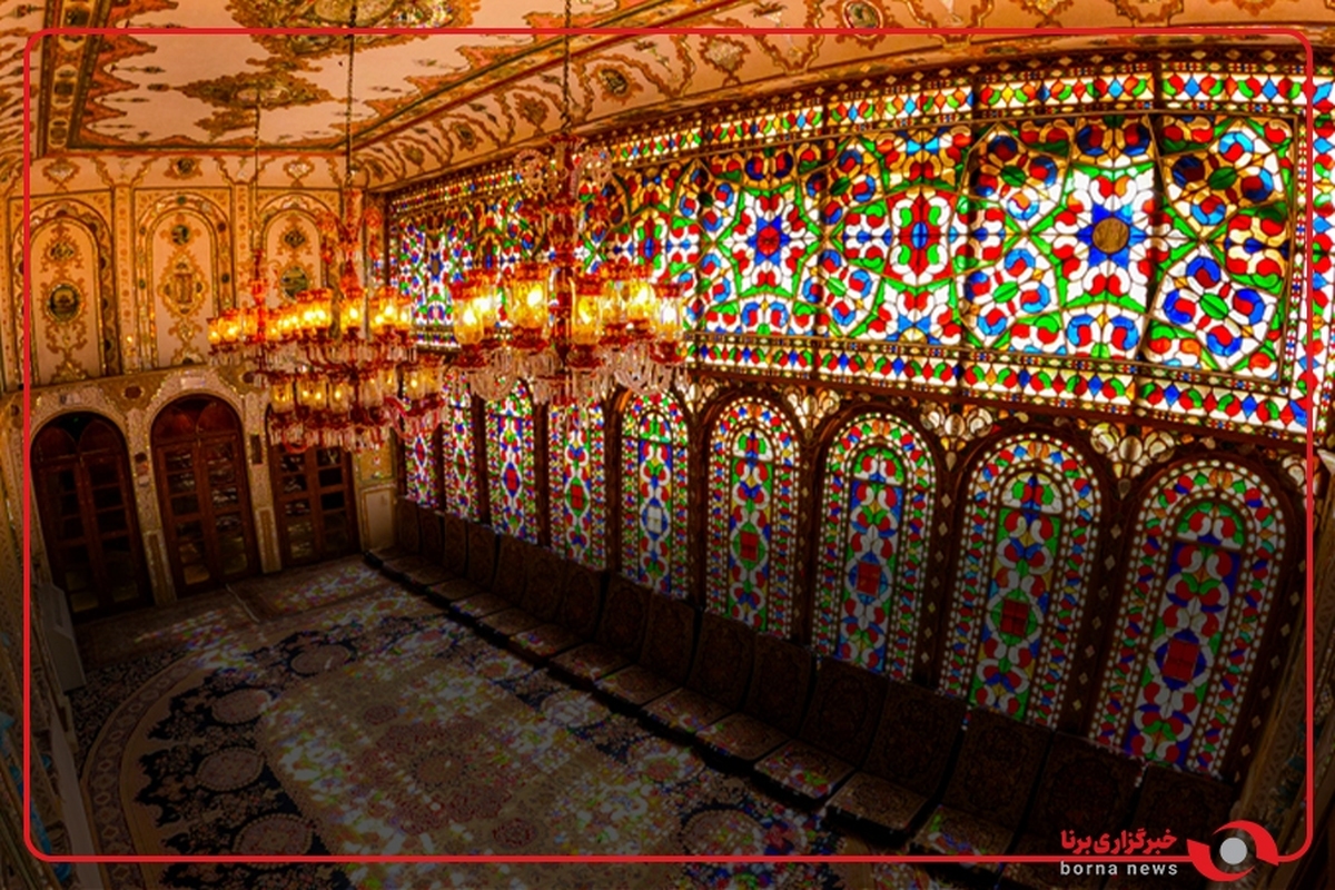 اصفهان ، خانه  زیبای معتمدی