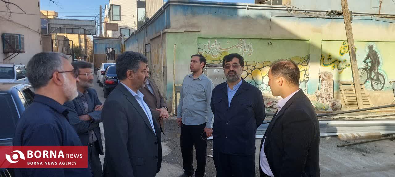 بازدید میدانی استاندار قم از ورزشگاه تختی