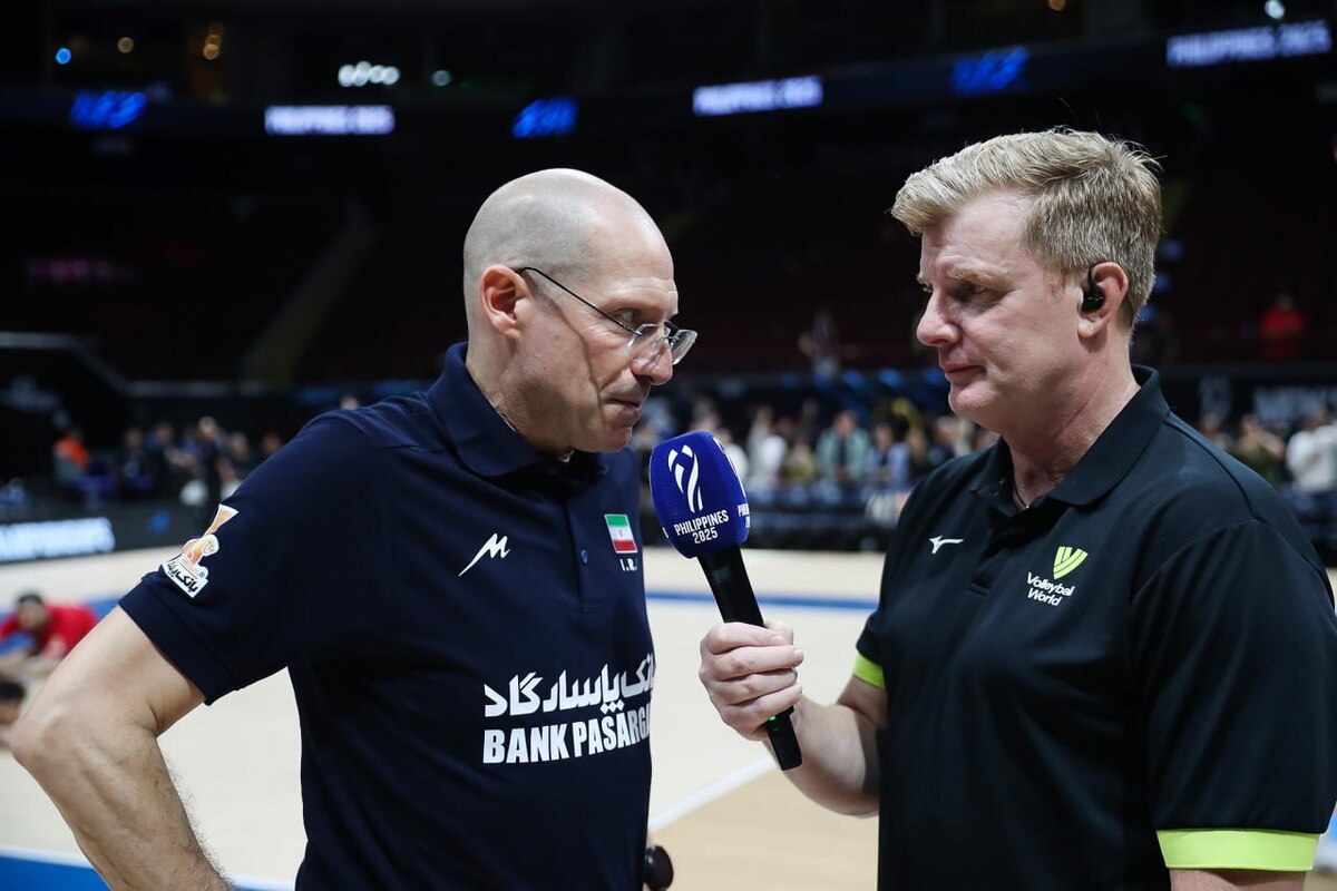 سرمربی تیم ملی والیبال ایران: چک شایسته پیروزی بود؛ تمرکزمان روی حریف بود