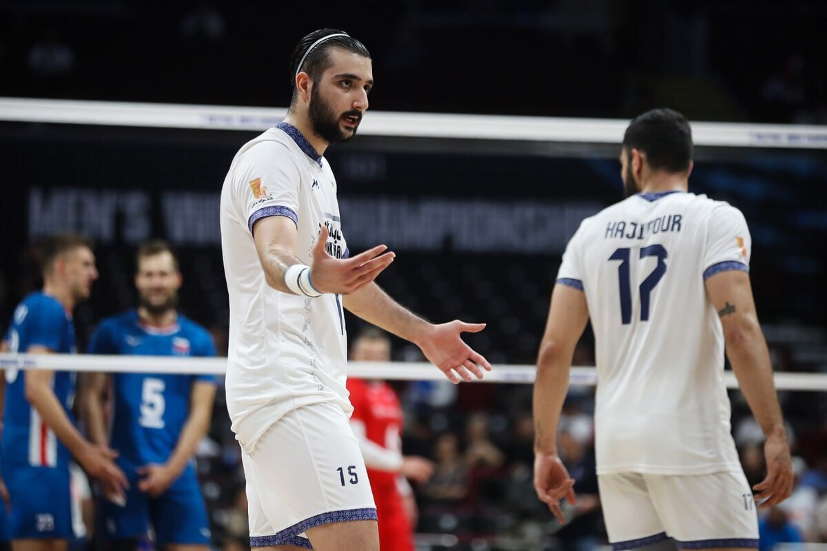 عرشیا به‌نژاد؛ بهترین پاسور والیبال قهرمانی جهان در مرحله یک‌چهارم