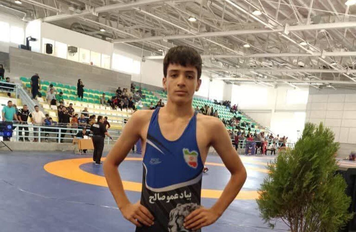 کسب مدال برنزِ کشتی‌گیر کرمانی در المپیاد استعداد‌های برتر کشور