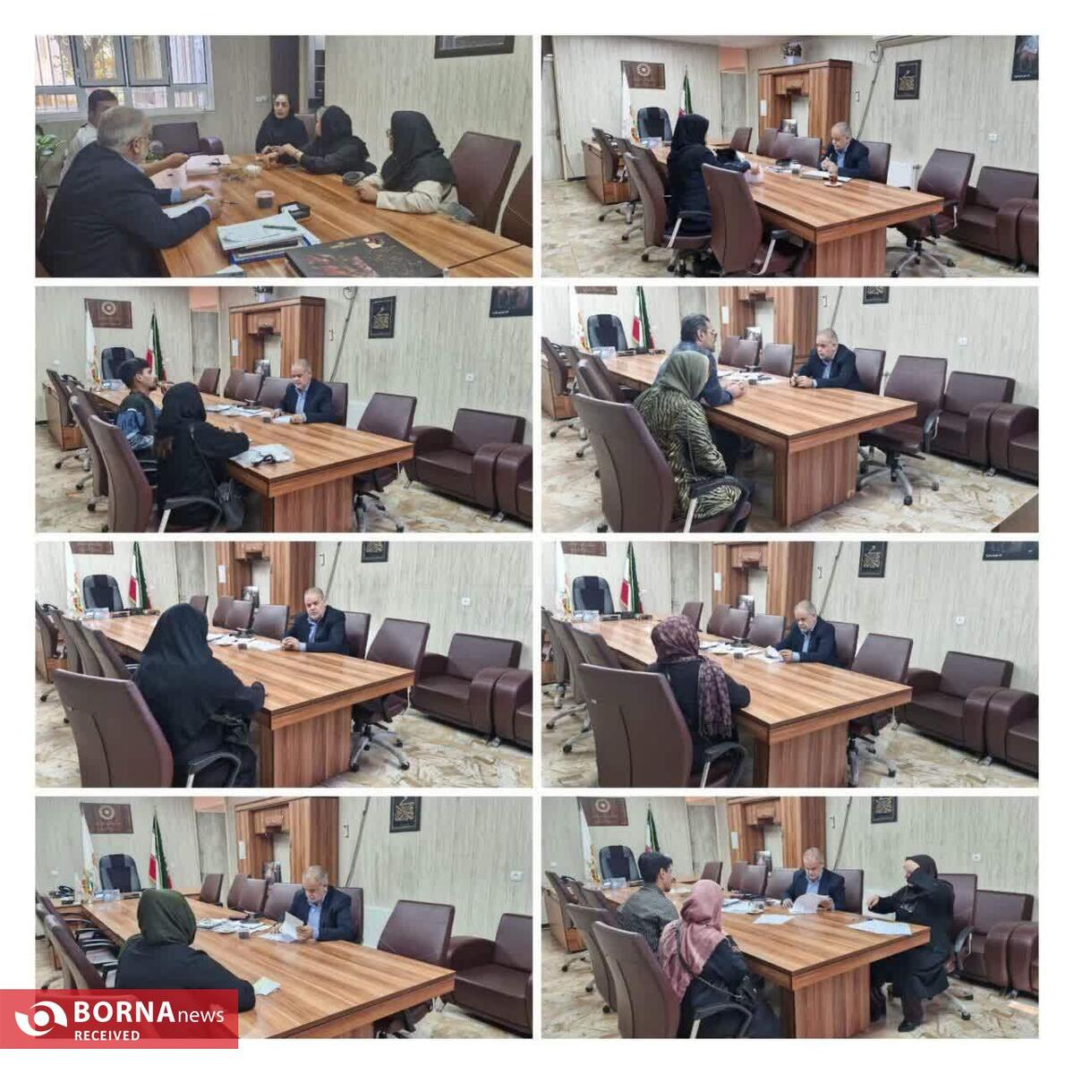 پاسخگویی چهره به چهره سرپرست بهزیستی شهریار به دغدغه‌های مددجویان