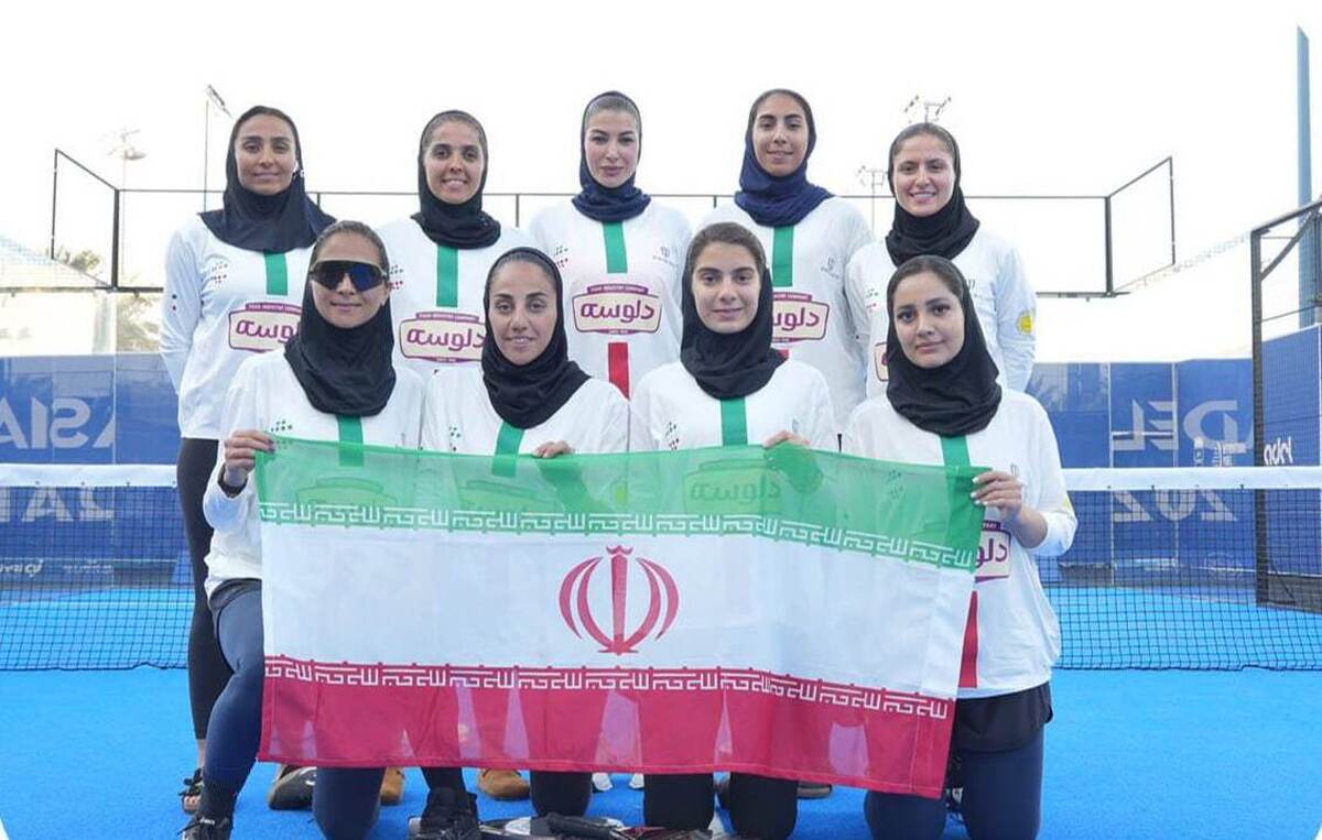 صعود تیم‌های مردان و بانوان پدل ایران به نیمه‌نهایی قهرمانی آسیا