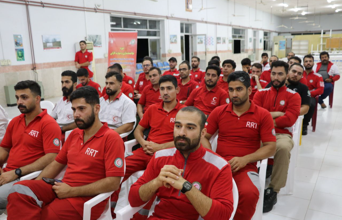 آغاز آموزش هزار داوطلب هلال‌احمر برای عضویت در تیم‌های واکنش سریع حوادث و تهدیدات نوین