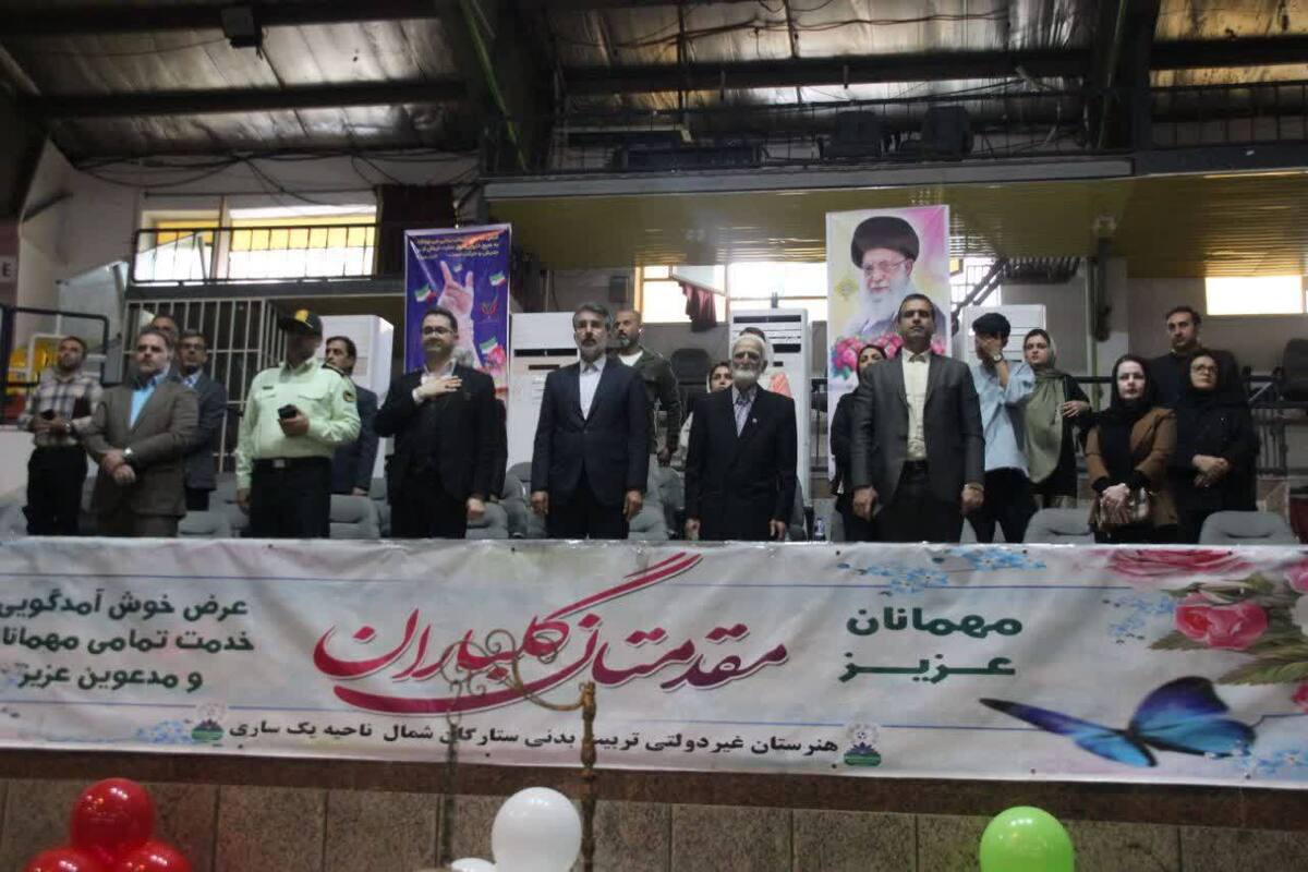 افتتاحیه المپیاد ورزشی درون مدرسه ای هنرستان تربیت بدنی ستارگان شمال برگزار شد