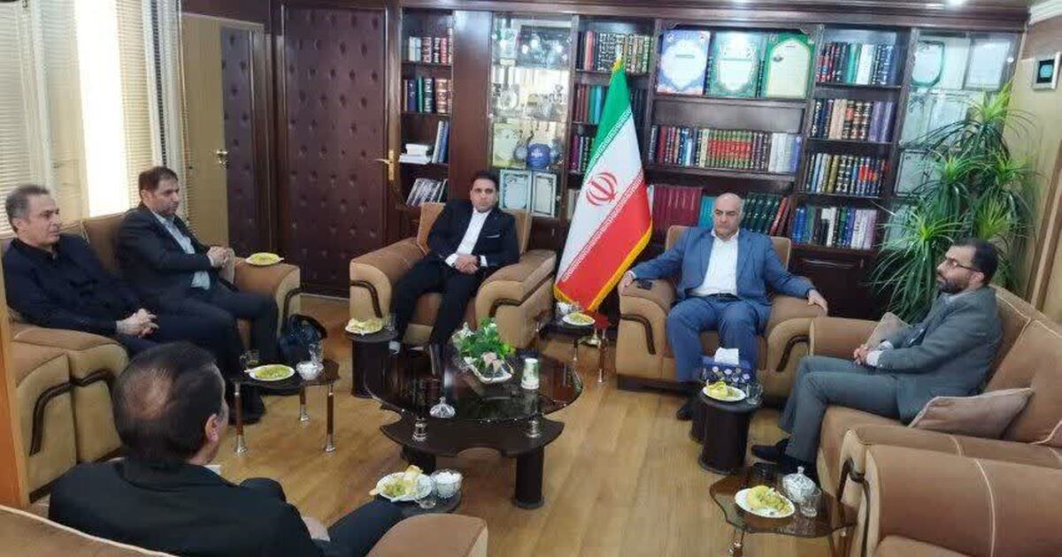 بازدید مسئولان و سرمایه‌گذار از پروژه شهرک گلخانه‌ای شهید بروجردی