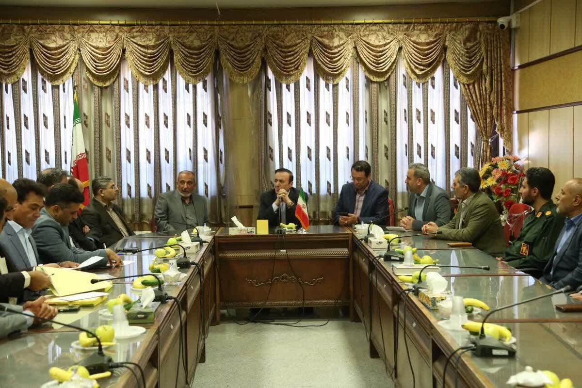 مشکلات بخش کوهین با حضور استاندار قزوین بررسی شد