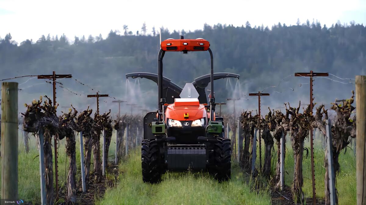 نخستین تراکتور بدون راننده و هیدروژنی جهان رونمایی شد!+فیلم