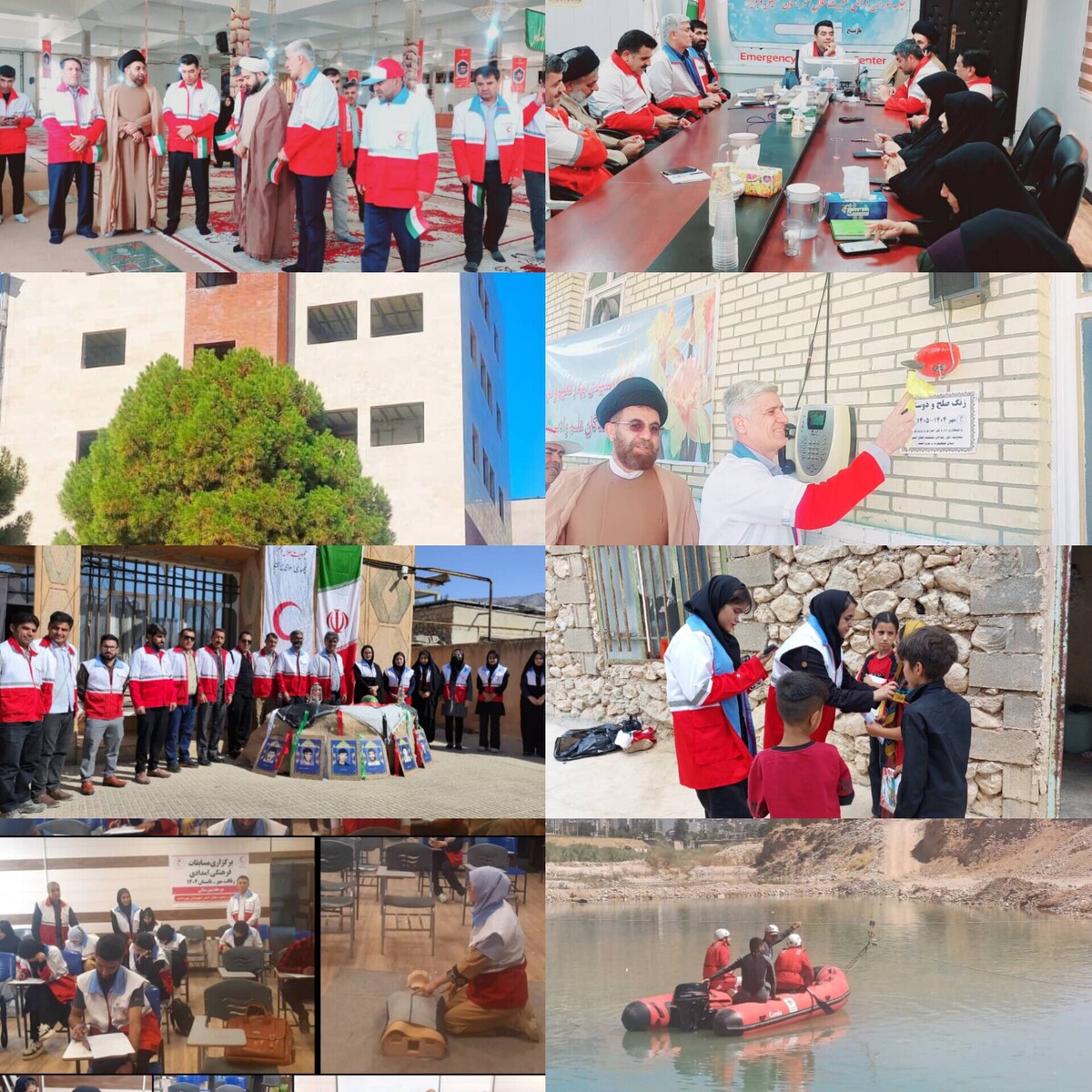 از آموزش‌های تخصصی تا امدادهای میدانی، همراهی جوانان و همت داوطلبان