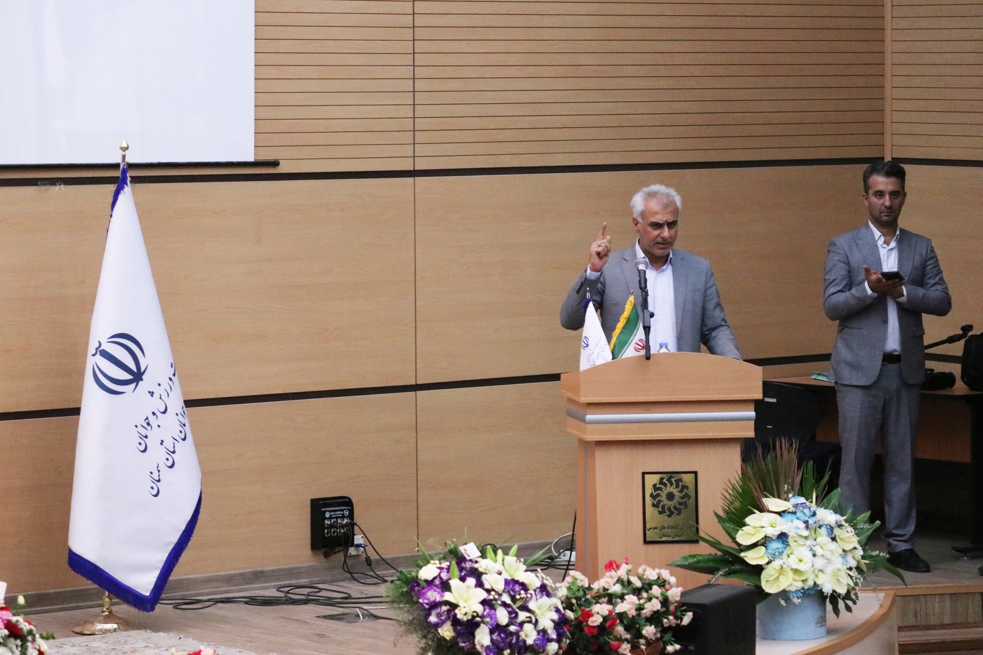 گزارش تصویری/مراسم تودیع معارفه‌ی مدیر کل ورزش جوانان استان سمنان