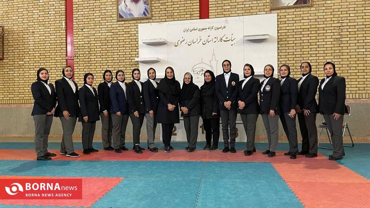 کاراته خراسان رضوی پیشگام برگزاری مسابقات انتخابی استعدادهای برتر در استان