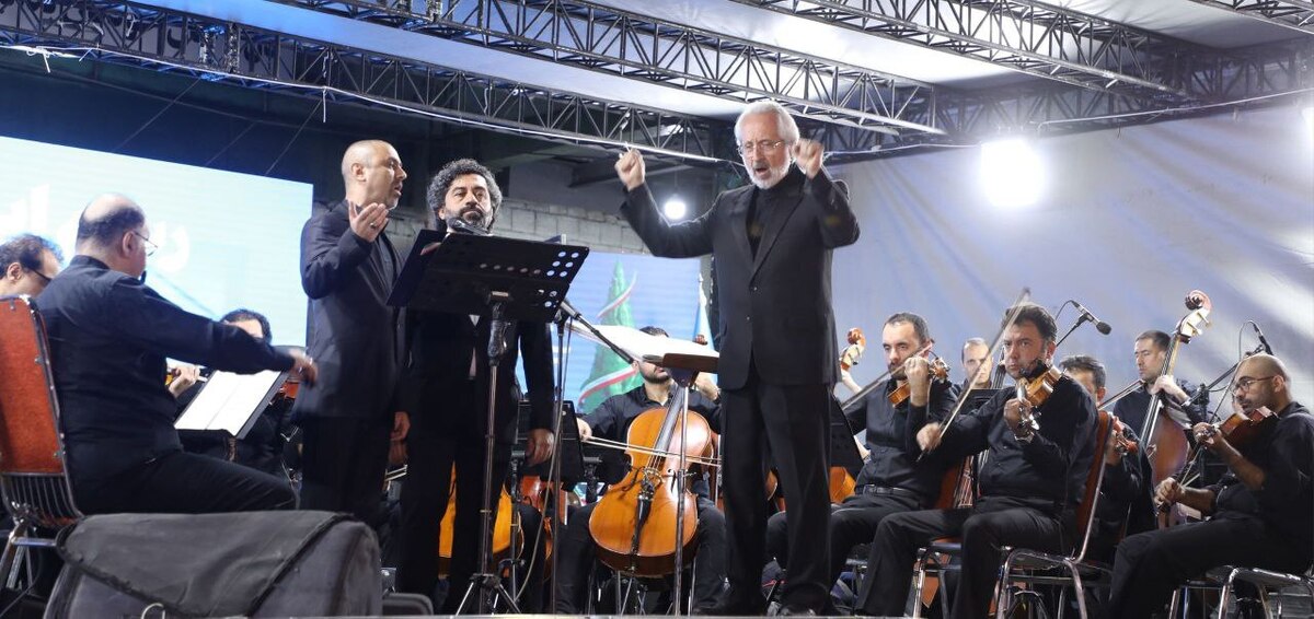 استقبال سمنانی‌ها از ارکستر موسیقی ملی ایران