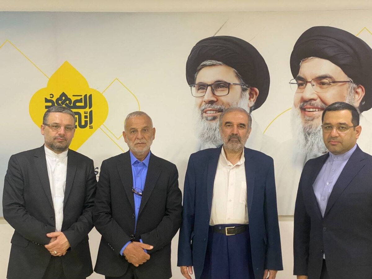 دیدار هیئت موتلفه ایران با معاون دبیرکل حزب الله لبنان در سالگرد شهادت سید حسن نصرالله