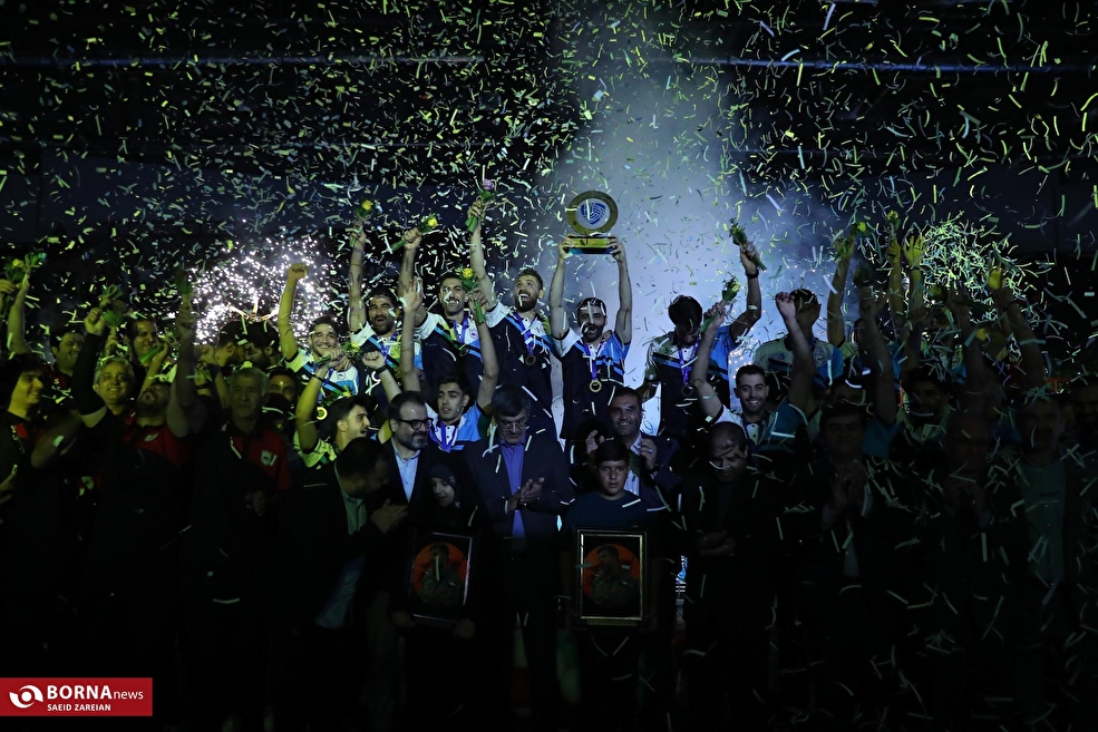 دیدار تیم های والیبال چادرملو اردکان-شهرداری ارومیه