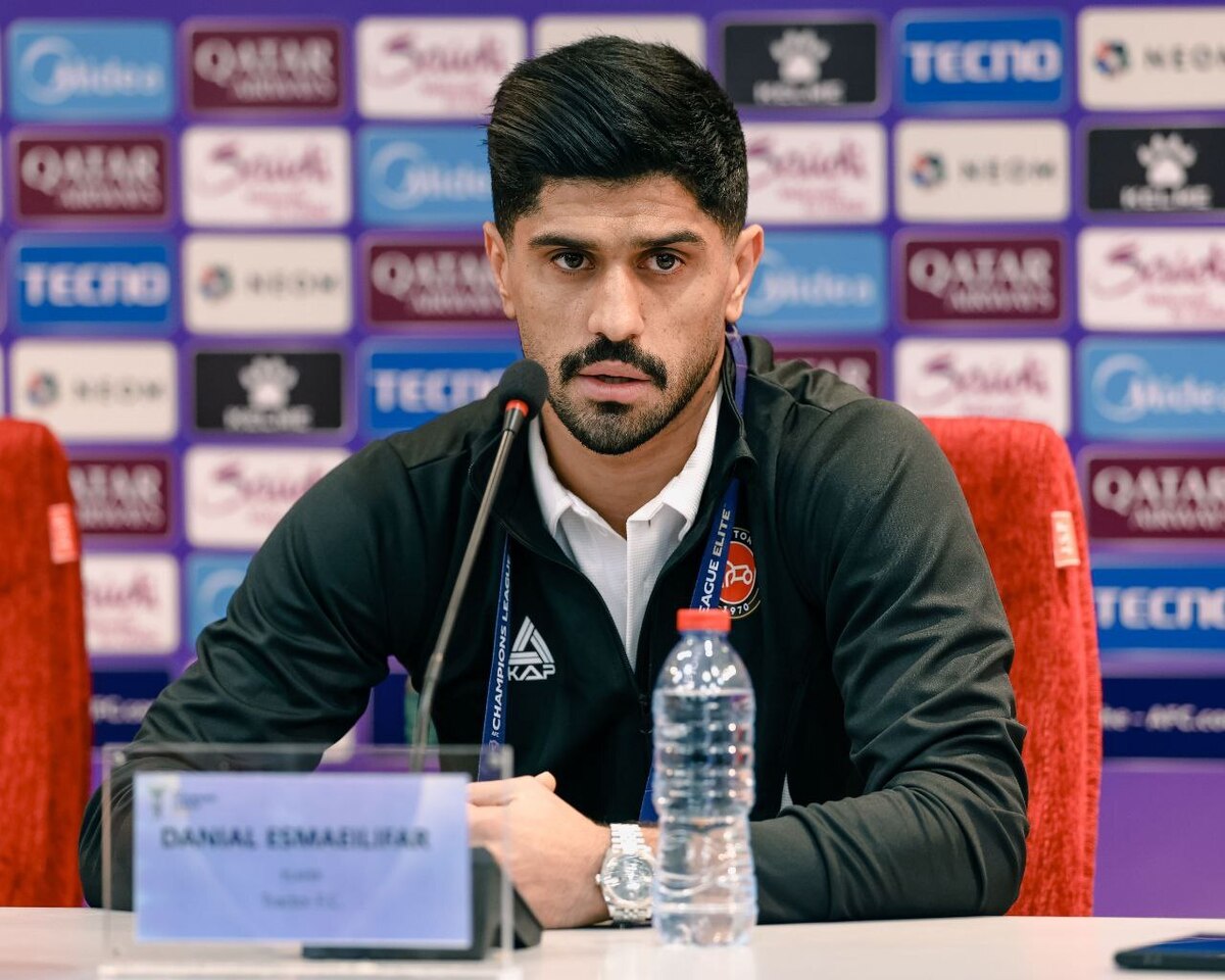 اسماعیلی‌فر: امیدوارم هم ما و هم هواداران تراکتور با خوشحالی به خانه برگردیم