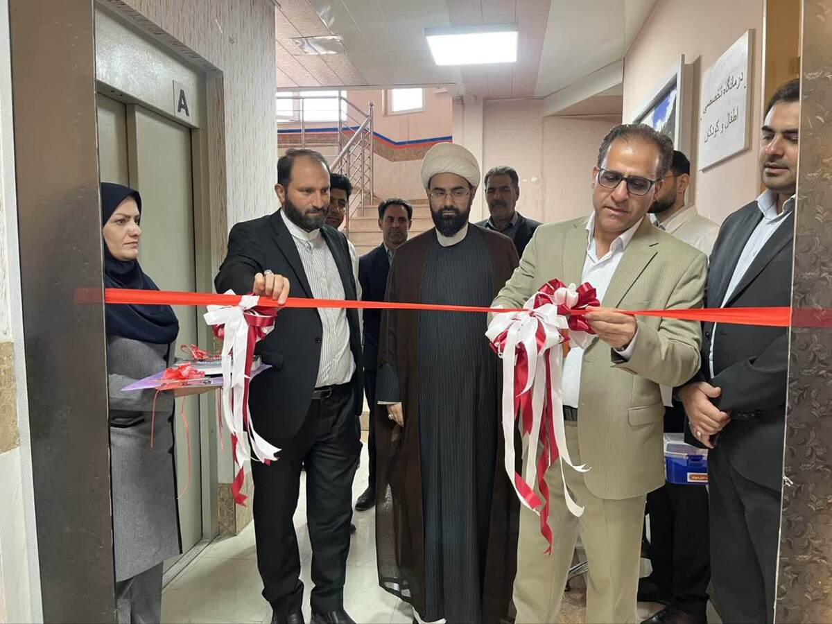 مرکز اهدای خون شهدای چگنی افتتاح شد