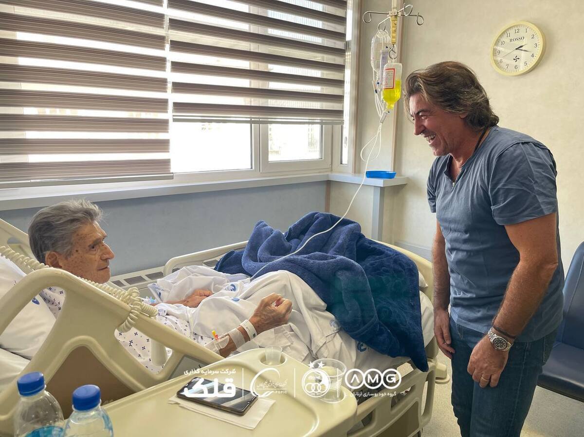 ساپینتو در عیادت از کارگرجم: می‌خواهم از شما انرژی بگیرم