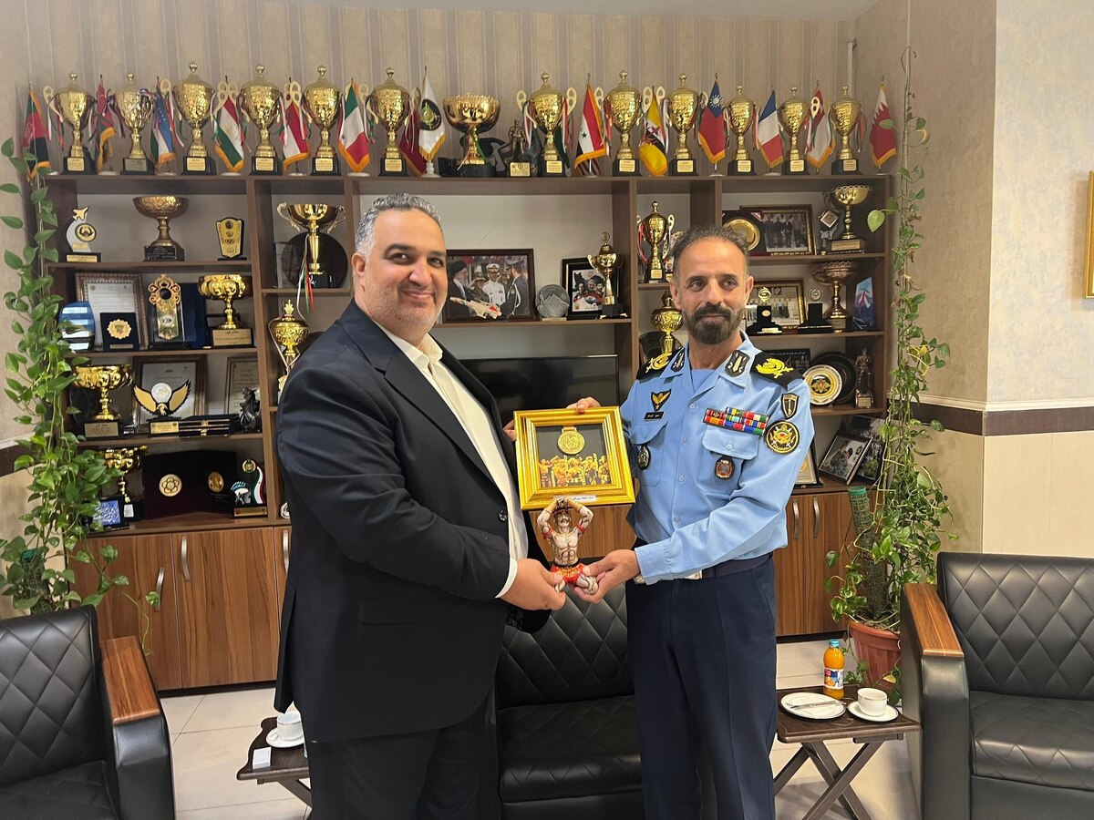 دیدار رئیس انجمن موی‌تای با رئیس اداره تربیت‌بدنی کل ارتش