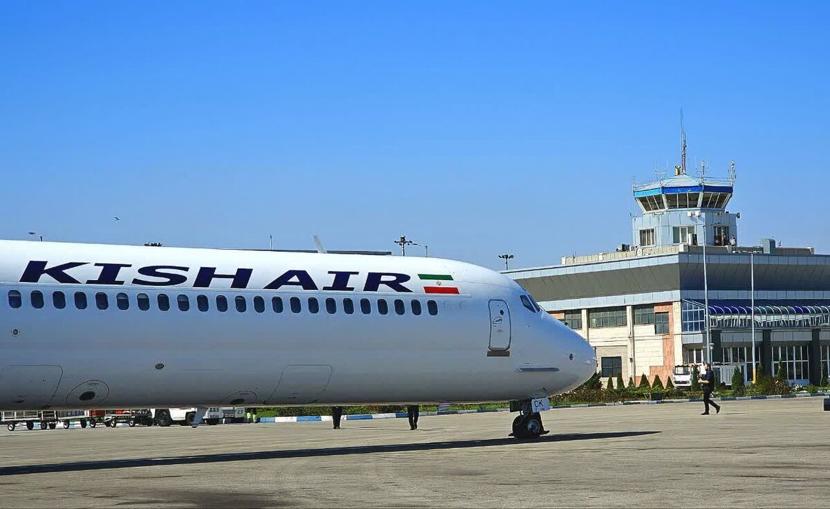 نخستین پرواز اردبیل- کیش انجام شد