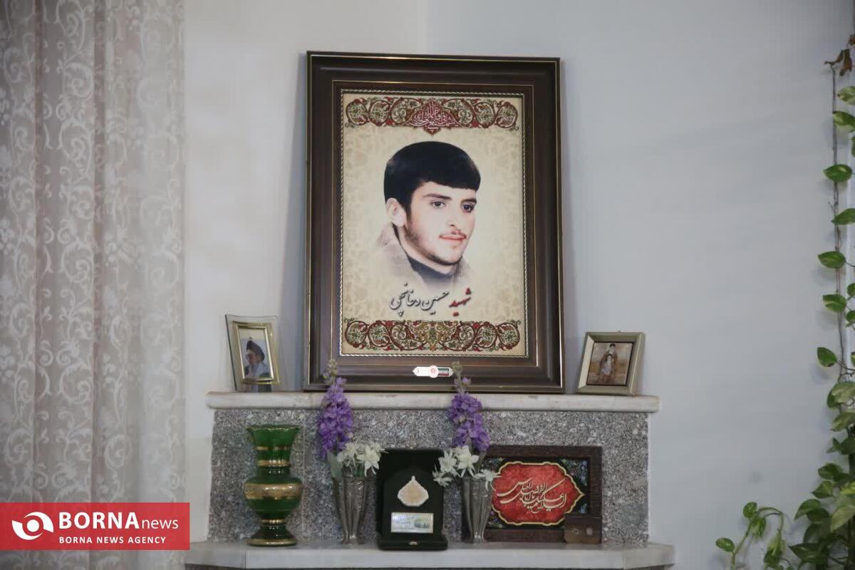 دیدار خبرنگاران قمی با مادر شهید دخانچی