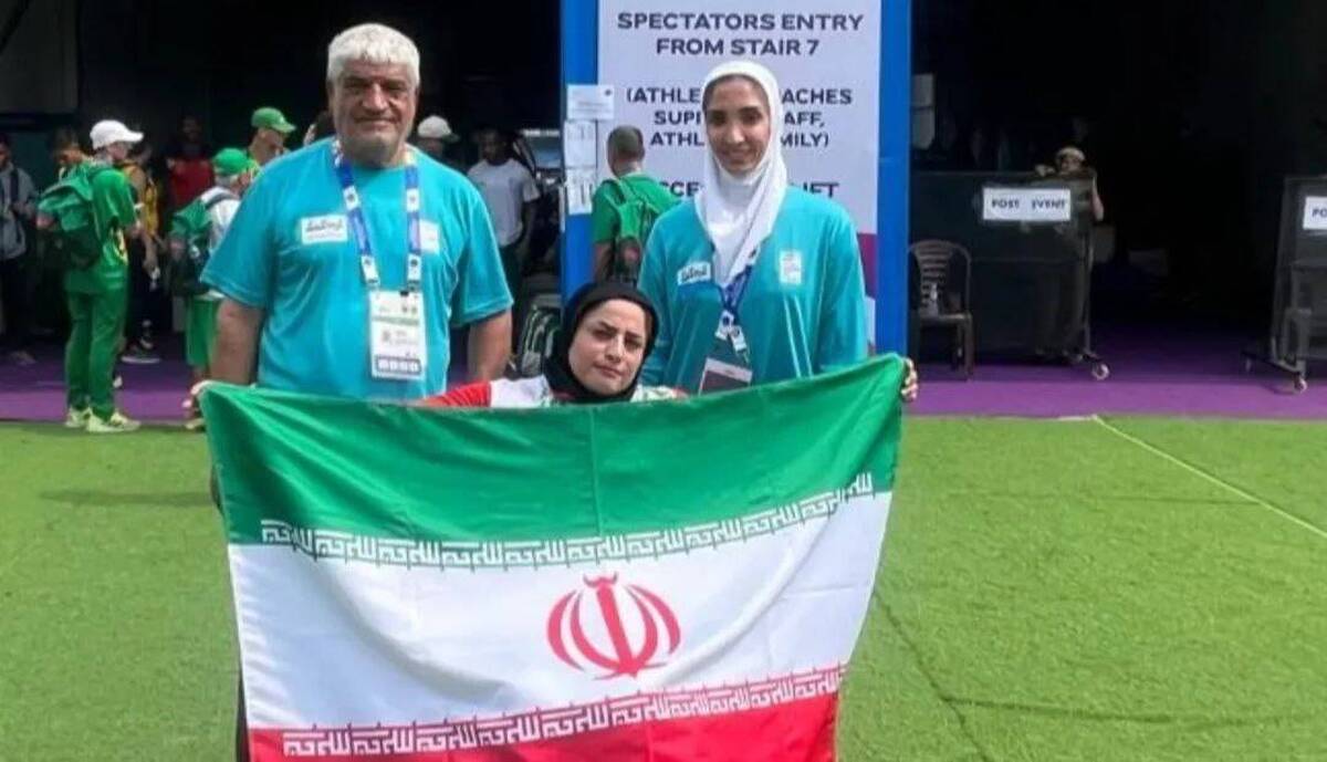 کسب مدال برنز توسط نماینده ایران در مسابقات پارادو و میدانی قهرمانی جهان هند ۲۰۲۵