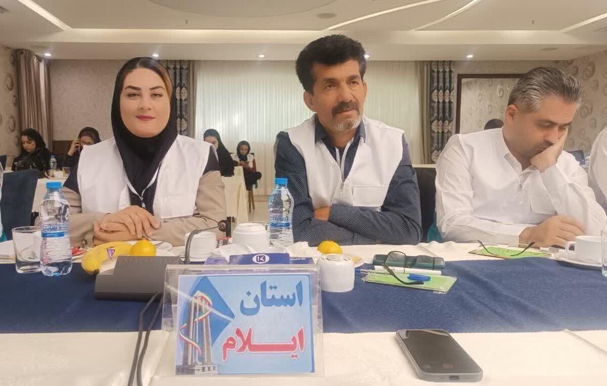مراسم افتتاحیه دوره ملی آموزش مدیریت رسانه و روایتگری مسئولانه در بحران/ حضور دبیر و مسئول کمیته رسانه شبکه ایران یاران جوان ایلام در این دوره ملی