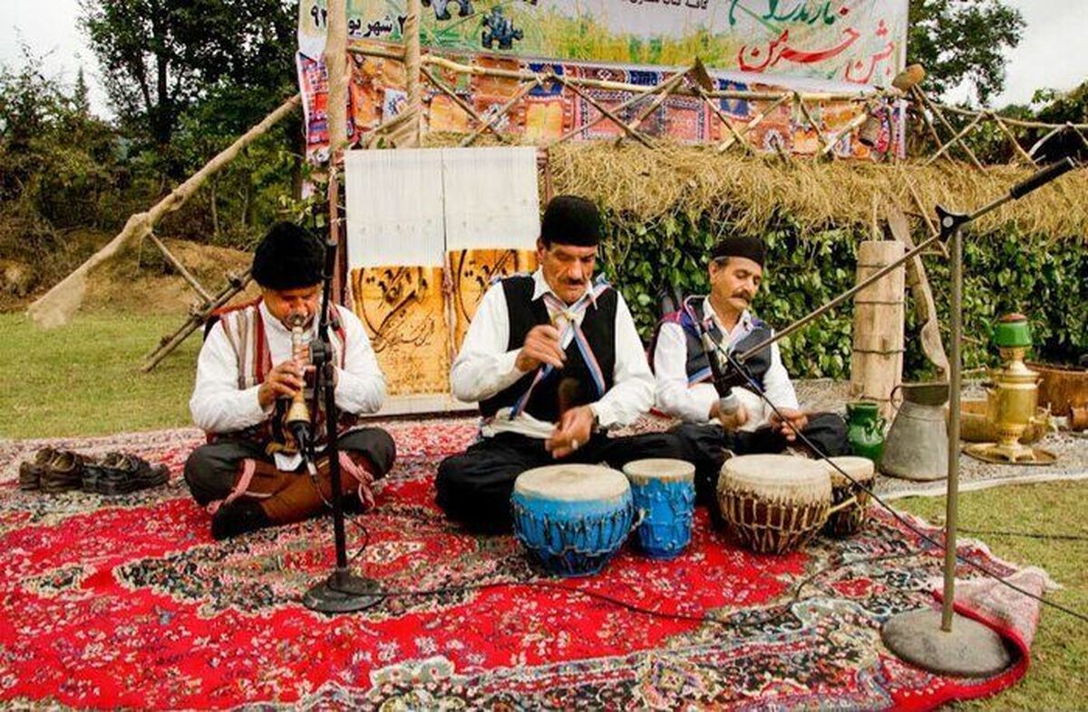 ثبت جشن خرمن روستای بردون نور در تقویم گردشگری کشور