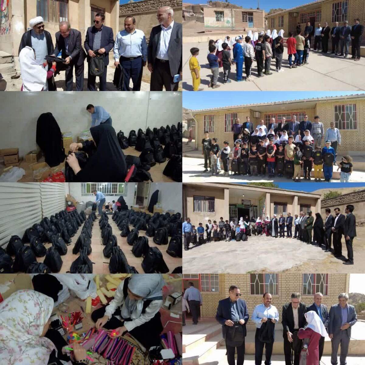 از کیف تا دفتر بسته‌های تحصیلی بنیاد خیریه دولتشاهی به مدارس محروم لرستان رسید