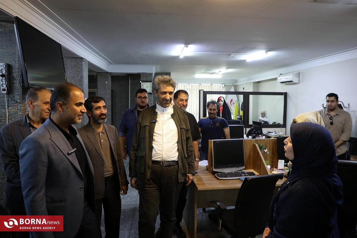 حضور سید مهدی طباطبایی در خبرگزاری برنا