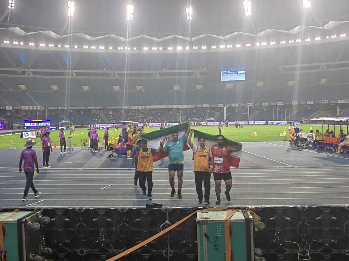 درخشش نماینده‌های ایران در رقابت‌های جهانی پارادوومیدانی در هند