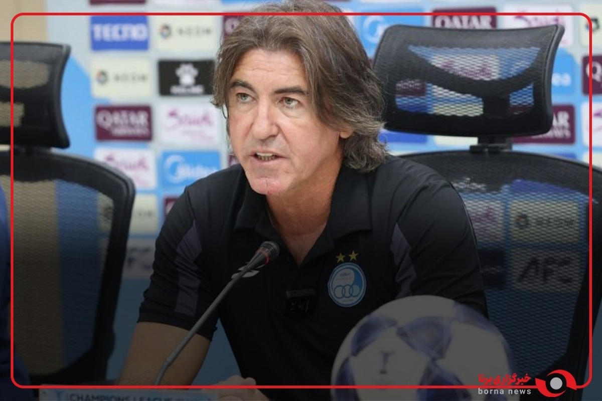 ریکاردو ساپینتو سرمربی تیم استقلال در نشست خبری پیش از مصاف با المحرق بحرین