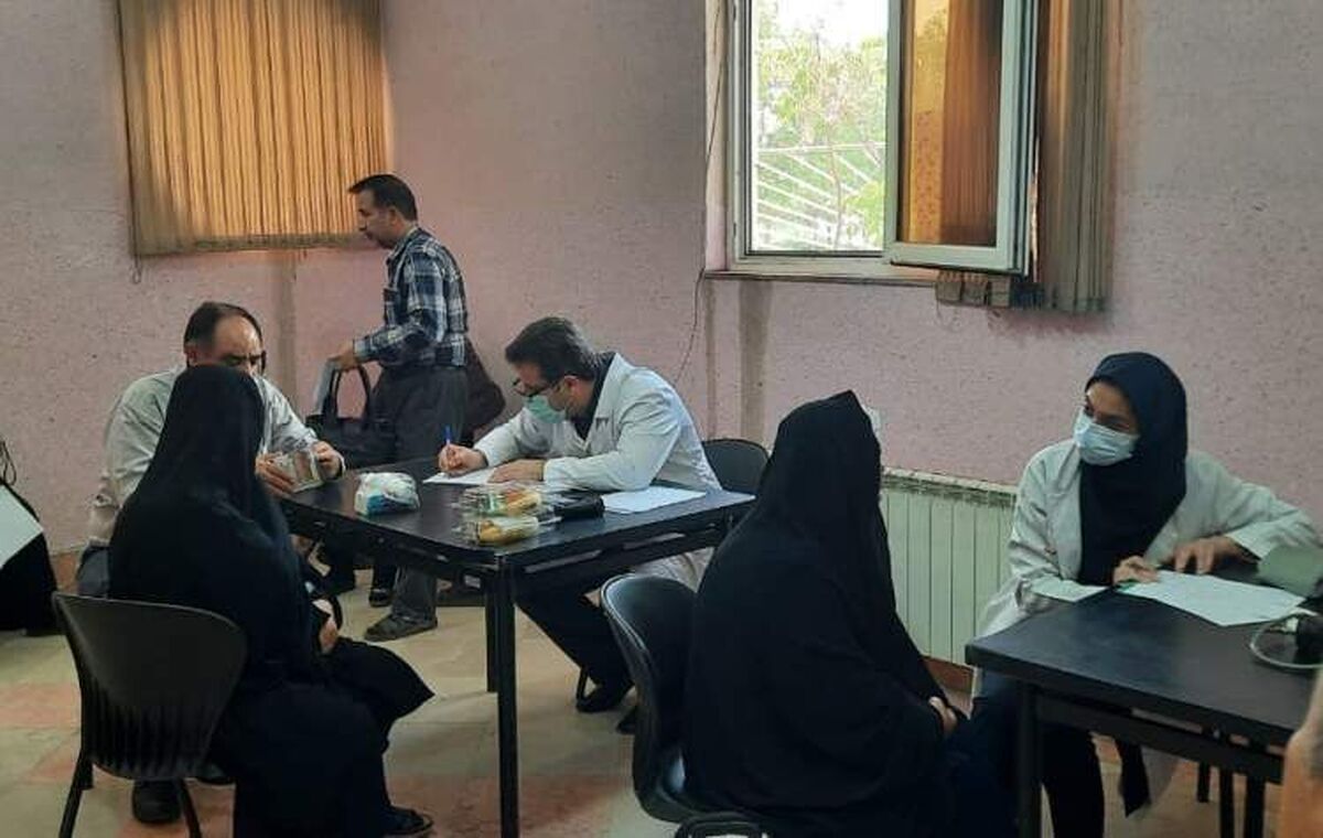 همسران شهدای شهرستان اراک پایش سلامت شدند